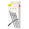 Кабель Baseus caring touch selection 1-in-3 USB cable 1.2m 3.5A (CAMLT-GH01) - фото 23735