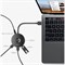 USB-концентратор Baseus round box USB HUB (CAHUB-F), разъемов: 4 - фото 23811