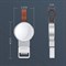 Беспроводное зарядное устройство Baseus Dotter Wireless для AP Watch (WXYDIW02-01)