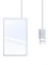 Беспроводная зарядка Baseus Card Ultra-thin Wireless Charger 15W (WX01B-S2) - фото 28374