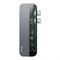 Хаб Baseus Transparent Series Dual-Port Type-C Multifunctional HUB (Double Type-C to Type-C*2+USB 3.0*2+4K HD*1) (CAHUB-TS0G) - фото 30919
