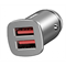 Автомобильное зарядное устройство Baseus Square metal A+A 30W Dual QC3.0 Quick Car Charger (QC3.0, SCP, AFC) (CCALL-DS0S)