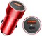 Автомобильное зарядное устройство Baseus Small Screw Type-C PD+USB Quick Charge Car Charger 36W (CAXLD-A09)