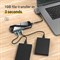 Хаб Baseus Type-C Multifunctional HUB Adapter 8-in-1 (CAHUB-FZ0G) - фото 33434