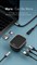 Хаб Baseus Type-C HUB Adapter AC Multifunctional Charger 7-in-1 (CAHUB-AU01) - фото 33451