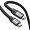 Кабель Baseus Enjoyment Series 4KHD Male To 4KHD Male Adapter Cable 0.5m (CAKSX-A0G) - фото 33589