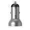 Автомобильное зарядное устройство Baseus Digital Display Dual USB 4.8A Car Charger 24W (CCBX-0S) - фото 33745