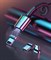 Кабель Baseus Zinc Magnetic Cable + Plug Set Lightning / USB Type C / micro USB 3A 1m (TZCAXC-A01) - фото 34132
