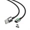 Кабель Baseus Zinc Magnetic Cable + Plug Set Lightning / USB Type C / micro USB 3A 1m (TZCAXC-A01) - фото 34135