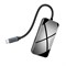 Хаб HOCO HB16 Easy expand USB3.0*3 + HDMI + PD + RJ45 - фото 35296
