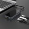 Хаб HOCO HB16 Easy expand USB3.0*3 + HDMI + PD + RJ45 - фото 35300