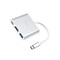 Хаб HOCO HB14 Easy use USB-C на USB3.0 + HDMI + PD - фото 35321