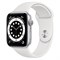 Часы Apple Watch 6 (Корпус из алюминия серебристого цвета - Спортивный ремешок) - фото 35332