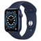 Часы Apple Watch 6 (Корпус из алюминия синего цвета - Спортивный ремешок) - фото 35342