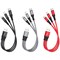 Кабель Hoco X47 Harbor 3 в 1 Lightning+Micro-USB+Type-C - фото 35424
