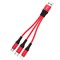 Кабель Hoco X47 Harbor 3 в 1 Lightning+Micro-USB+Type-C - фото 35427