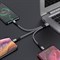 Кабель Hoco X47 Harbor 3 в 1 Lightning+Micro-USB+Type-C - фото 35431