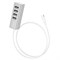 Хаб USB Hoco HB1 Tupe-C  4USB Line machine - фото 35842