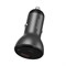 Автомобильное зарядное устройство Baseus Digital Display Dual SCP Quick Charger Car Charger 45W USB-A/USB-A (CCBX-B0G) - фото 37052