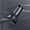 Автомобильное зарядное устройство Baseus Digital Display Dual SCP Quick Charger Car Charger 45W USB-A/USB-A (CCBX-B0G) - фото 37056