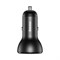Автомобильное зарядное устройство Baseus Digital Display PPS Dual Quick Charger Car Charger 45W USB-A/Type-C + Кабель Type-C на Type-C (TZCCBX-C0G) - фото 37108