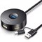 Хаб Baseus Round Box Type-C+USB to USB3.0+3xUSB2.0 (CAHUB-GA01) - фото 37440