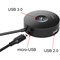 Хаб Baseus Round Box Type-C+USB to USB3.0+3xUSB2.0 (CAHUB-GA01) - фото 37442