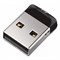 Флеш-накопитель USB  64GB  SanDisk  Cruzer Fit  чёрный - фото 37553