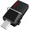Флеш-накопитель USB 3.0  32GB  SanDisk  Ultra Android Dual Drive  OTG  чёрный - фото 9385