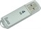 Флеш-накопитель USB  4GB  Smart Buy  V-Cut  серебро - фото 9426