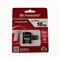 Карта памяти MicroSD  16GB  Transcend Class 10 + SD адаптер - фото 9708