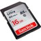 Карта памяти SDHC  16GB  SanDisk Class10 Ultra UHS-I  (80 Mb/s) - фото 9775