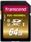 Карта памяти SDXC  64GB  Transcend Class 10 UHS-I U3X (95/85 Mb/s) - фото 9795