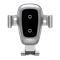 Автомобильный держатель с беспроводной зарядкой Baseus Metal Gravity Car Mount (Air Outlet Version) (WXYL-B0S)